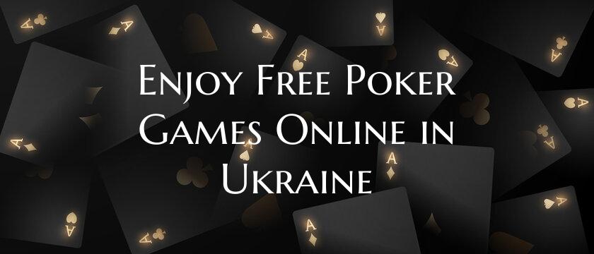 Enjoy Free Poker Games Onlin...