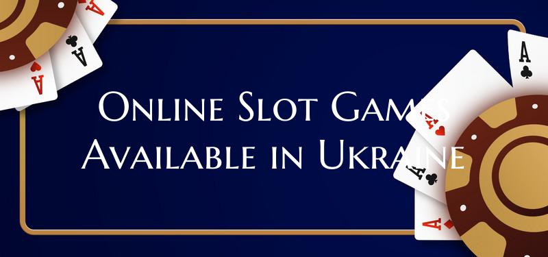 Online Slot Games Available ...